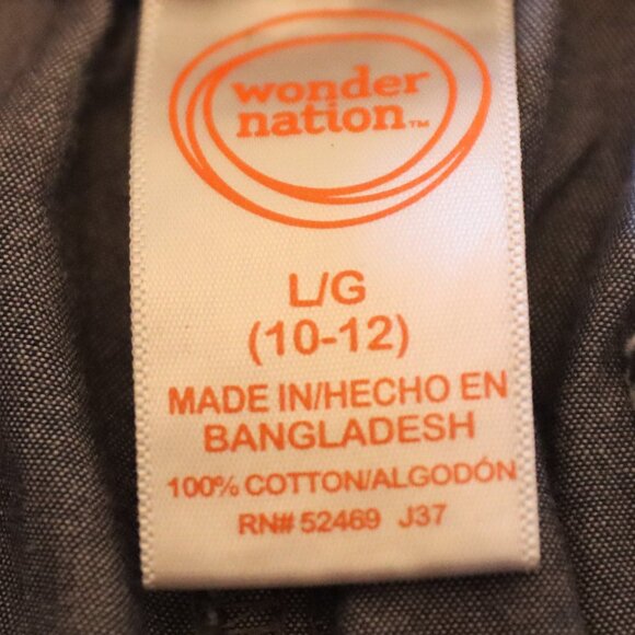 Set of Two Large Girls Pull On Elastic Waist Shorts Old Navy /Wonder Nation - Picture 9 of 16